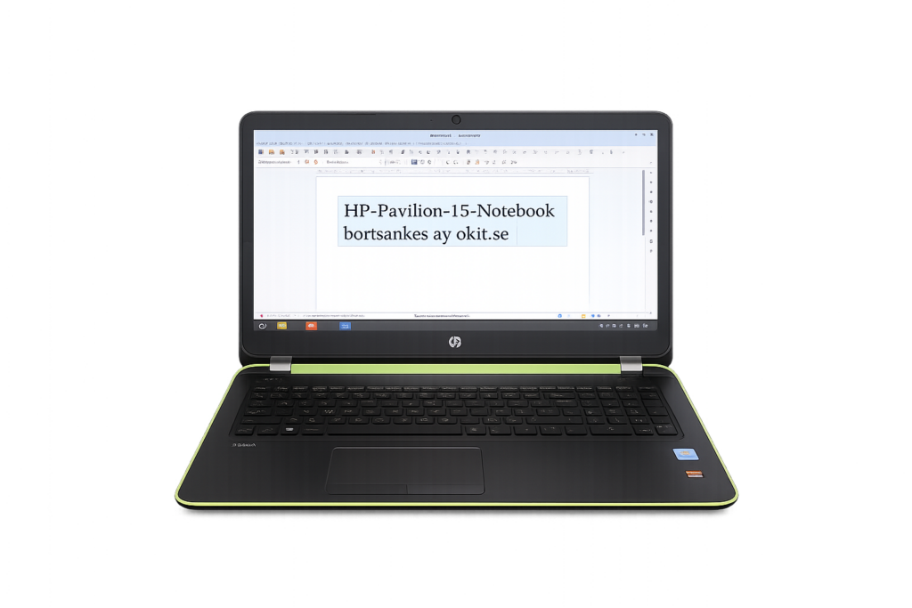 HP Pavilion 15 Notebook PC (F9V32EA#UUW)
